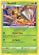 003/198 Beedrill Holo Rare Chilling Reign Single Card