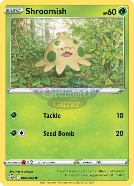 004/264 Shroomish Common Fusion Strike Single Card