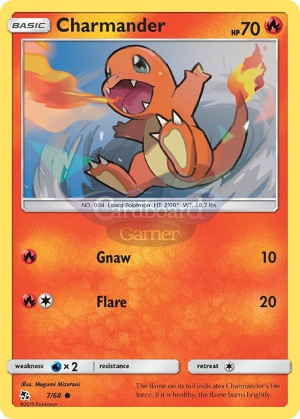 007/68 Charmander Common Hidden Fates Single Card