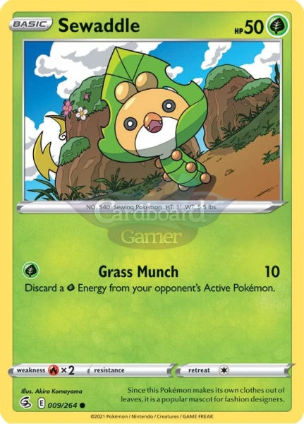 009/264 Sewaddle Common Fusion Strike Single Card