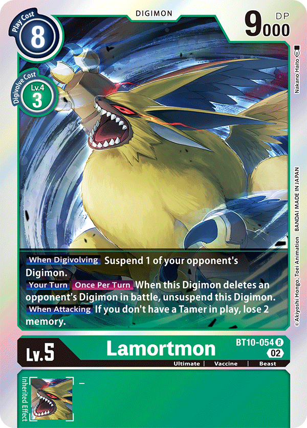 BT10-054 Lamortmon Rare