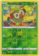 010/202 Grookey Common Reverse Holo Sword & Shield
