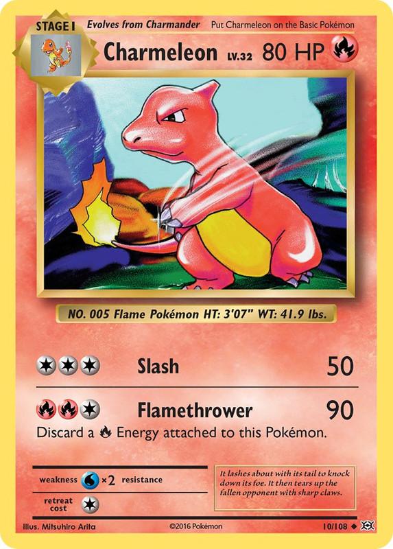 10/108 Charmeleon Uncommon Evolutions