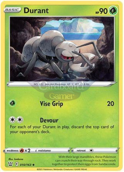 010/163 Durant Uncommon Battle Styles Single Card