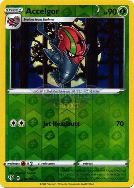 010/189 Accelgor Rare Reverse Holo Darkness Ablaze Single Card