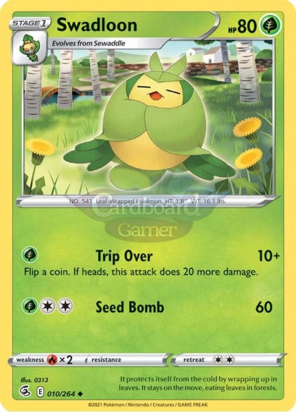 010/264 Swadloon Uncommon Fusion Strike Single Card