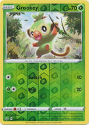 011/202 Grookey Common Reverse Holo Sword & Shield