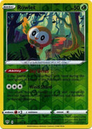 011/189 Rowlet Common Reverse Holo Darkness Ablaze Single Card
