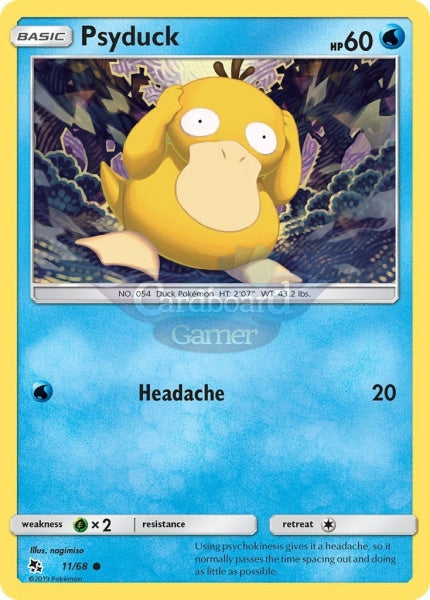 011/68 Psyduck Common Hidden Fates Single Card