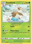 012/198 Sawsbuck Rare Chilling Reign Single Card