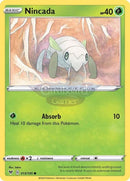 013/185 Nincada Common Vivid Voltage Single Card