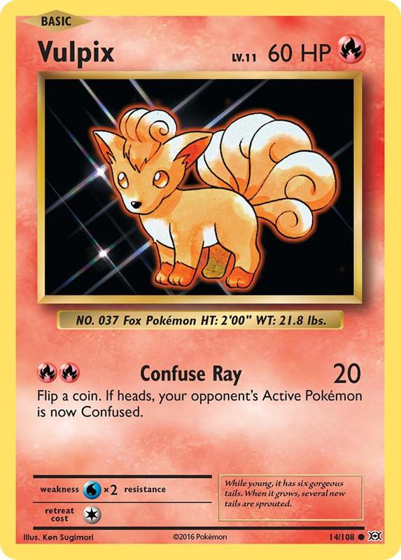 14/108 Vulpix Common Evolutions