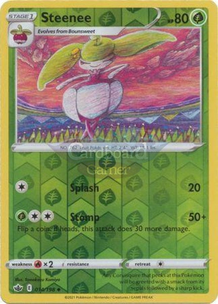 014/198 Steenee Uncommon Reverse Holo Chilling Reign Single Card