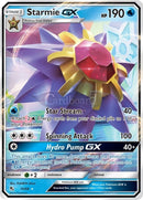 014/68 Starmie Gx Ultra Rare Hidden Fates Single Card