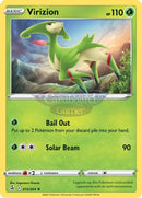 015/264 Virizion Rare Fusion Strike Single Card