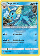 018/68 Vaporeon Holo Rare Hidden Fates Single Card