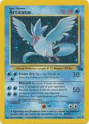 2/62 Articuno Holo Rare Fossil Set Unlimited