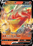 020/198 Blaziken V Ultra Rare Chilling Reign Single Card