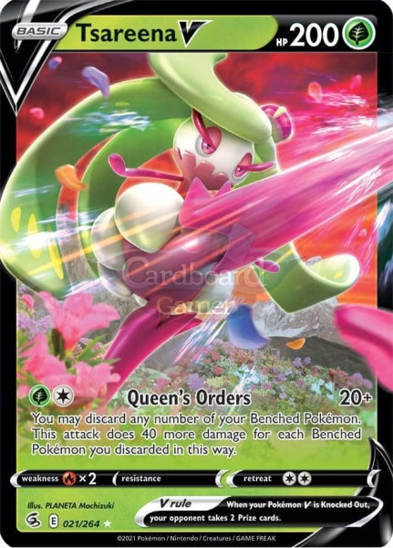 021/264 Tsareena V Fusion Strike Single Card