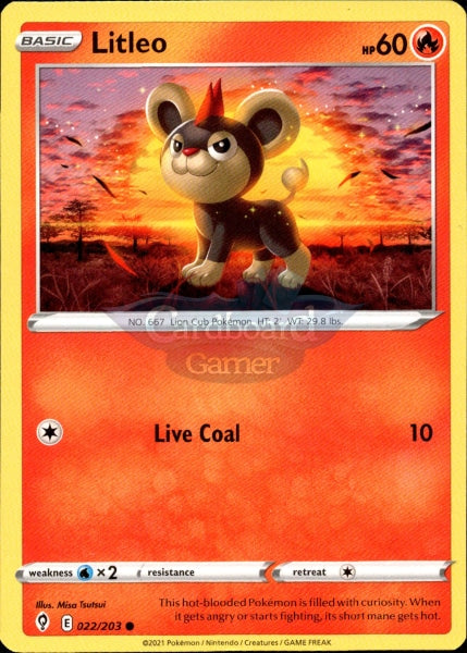 022/203 Litleo Evolving Skies Single Card