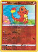 023/185 Charmander Common Reverse Holo Vivid Voltage Single Card