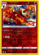 024/189 Blaziken Holo Rare Reverse Darkness Ablaze Single Card