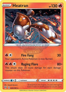 025/189 Heatran Holo Rare Darkness Ablaze Single Card