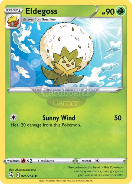 025/264 Eldegoss Uncommon Fusion Strike Single Card