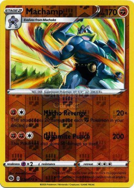 026/073 Machamp Holo Rare Reverse Champions Path Single Card