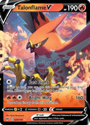 029/185 Talonflame V Ultra Rare Vivid Voltage Single Card