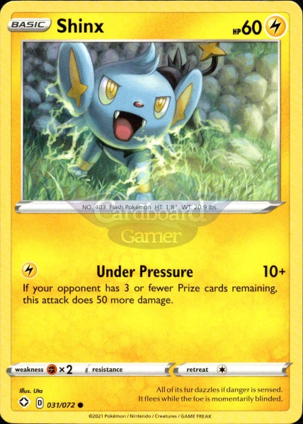 031/072 Shinx Common Shining Fates Single Card