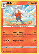 032/202 Raboot Uncommon Sword & Shield