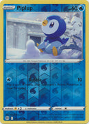 035/172 Piplup Common Reverse Holo Brilliant Stars Pokemon TCG