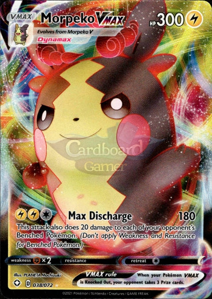 038/072 Morpeko Vmax Ultra Rare Shining Fates Single Card