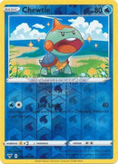 038/185 Chewtle Common Reverse Holo Vivid Voltage Single Card
