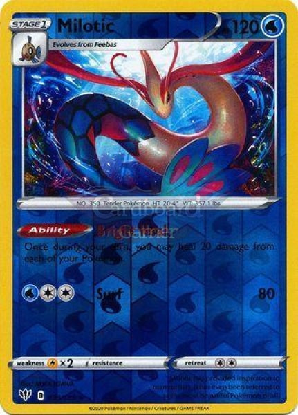 039/189 Milotic Rare Holo Reverse Darkness Ablaze Single Card