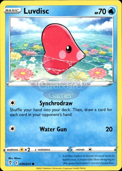 039/203 Luvdisc Evolving Skies Single Card