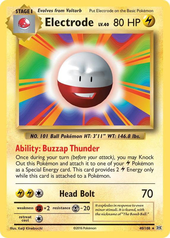 40/108 Electrode Rare Evolutions