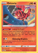042/264 Oricorio Rare Fusion Strike Single Card