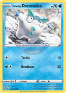 043/189 Galarian Darumaka Common Darkness Ablaze Single Card