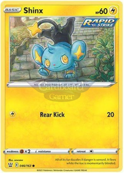 046/163 Shinx Common Battle Styles Single Card