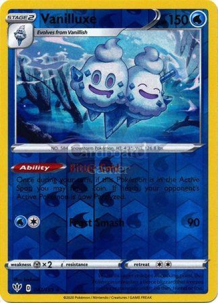 047/189 Vanilluxe Rare Reverse Holo Darkness Ablaze Single Card