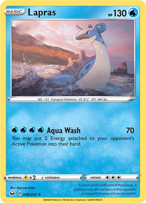 048/202 Lapras Rare Sword & Shield