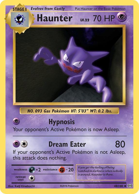 48/108 Haunter Uncommon Evolutions