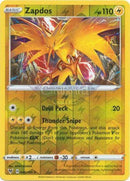 048/185 Zapdos Holo Rare Reverse Vivid Voltage Single Card