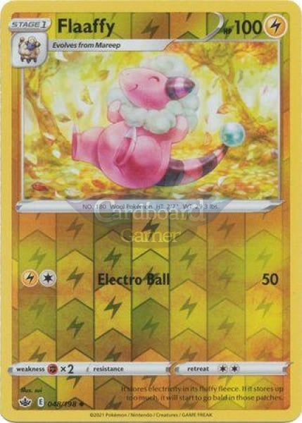 048/198 Flaaffy Uncommon Reverse Holo Chilling Reign Single Card