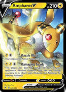 049/185 Ampharos V Ultra Rare Vivid Voltage Single Card
