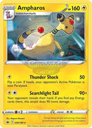 049/198 Ampharos Rare Chilling Reign Single Card