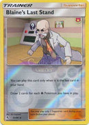 052/68 Blaines Last Stand Trainer Rare Reverse Holo Hidden Fates Single Card