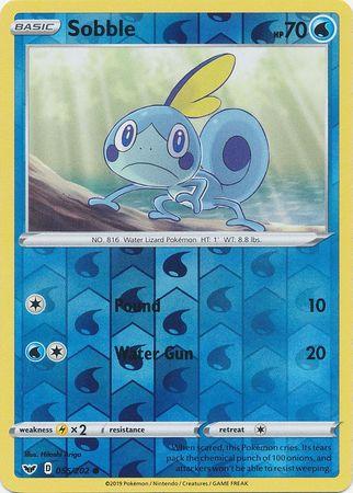 055/202 Sobble Common Reverse Holo Sword & Shield